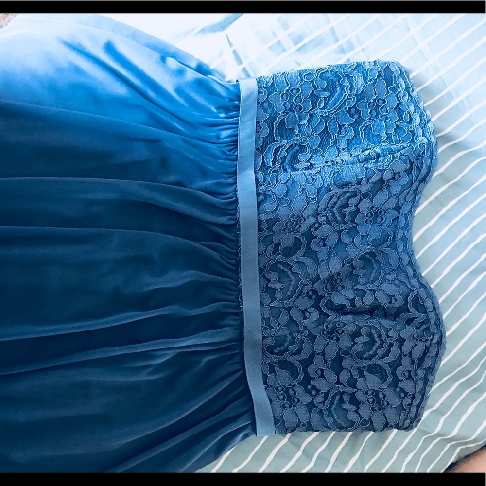 Blue Bridesmaid dress